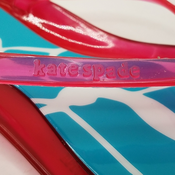 KATE SPADE FILO UNDERWATER PINK THONG SANDAL - Picture 3 of 5